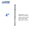 Mastra 4 inch submersible pump - R95-DT series 3 m³/h rated flow centrifugal pump construction
