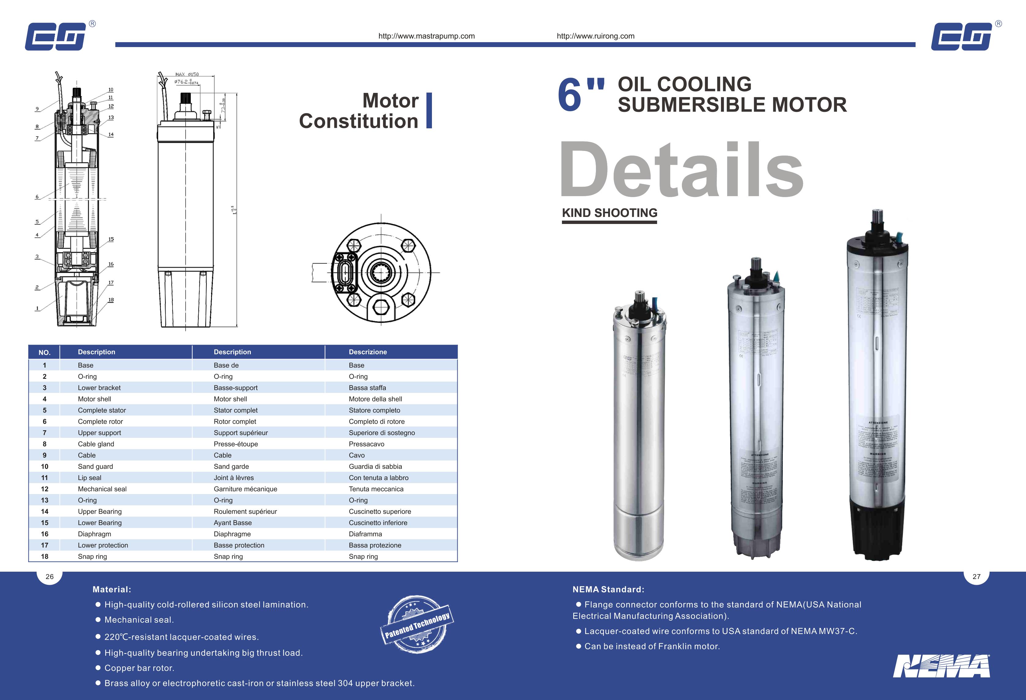 china agricultural water pump