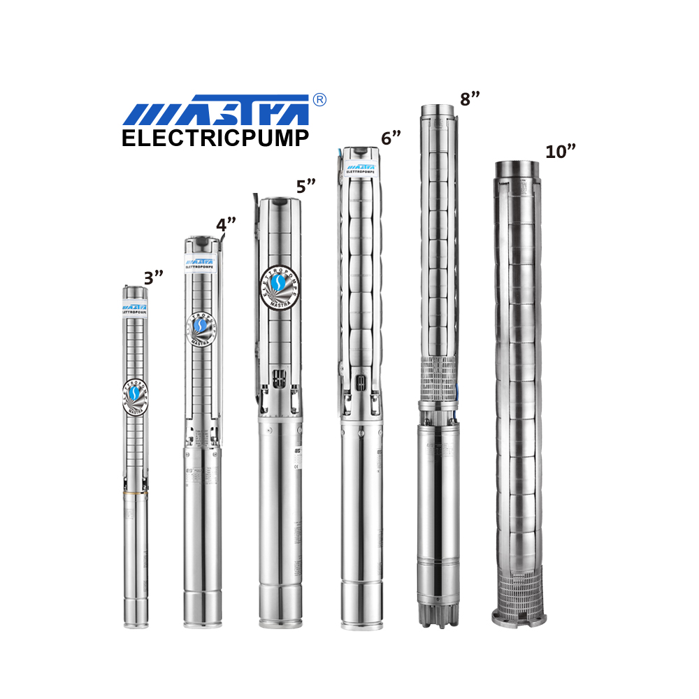 Mastra 5 Inch Stainless Steel Submersible Pump - 5SP Series 10 M³/h Rated Flow