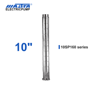 Mastra 10 inch stainless steel submersible pump 10SP series 160 m³/h rated flow water pump irrigation solar water pump agriculturefor home plastic 