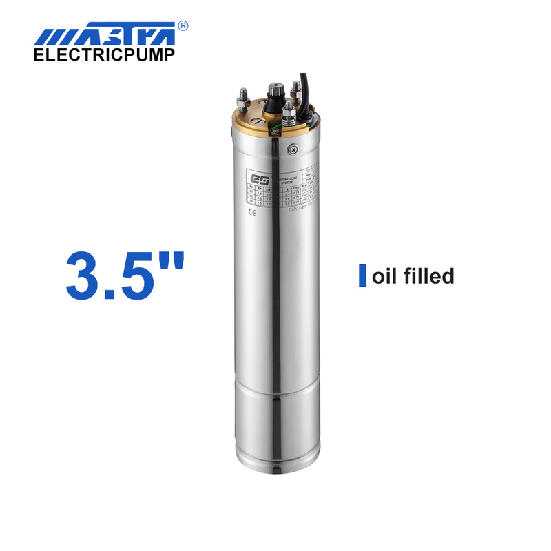 3.5" Oil Cooling Submersible Motor variable speed electric motor