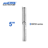 Mastra 5 inch stainless steel submersible pump - 5SP series 25 m³/h rated flow centripro pumps