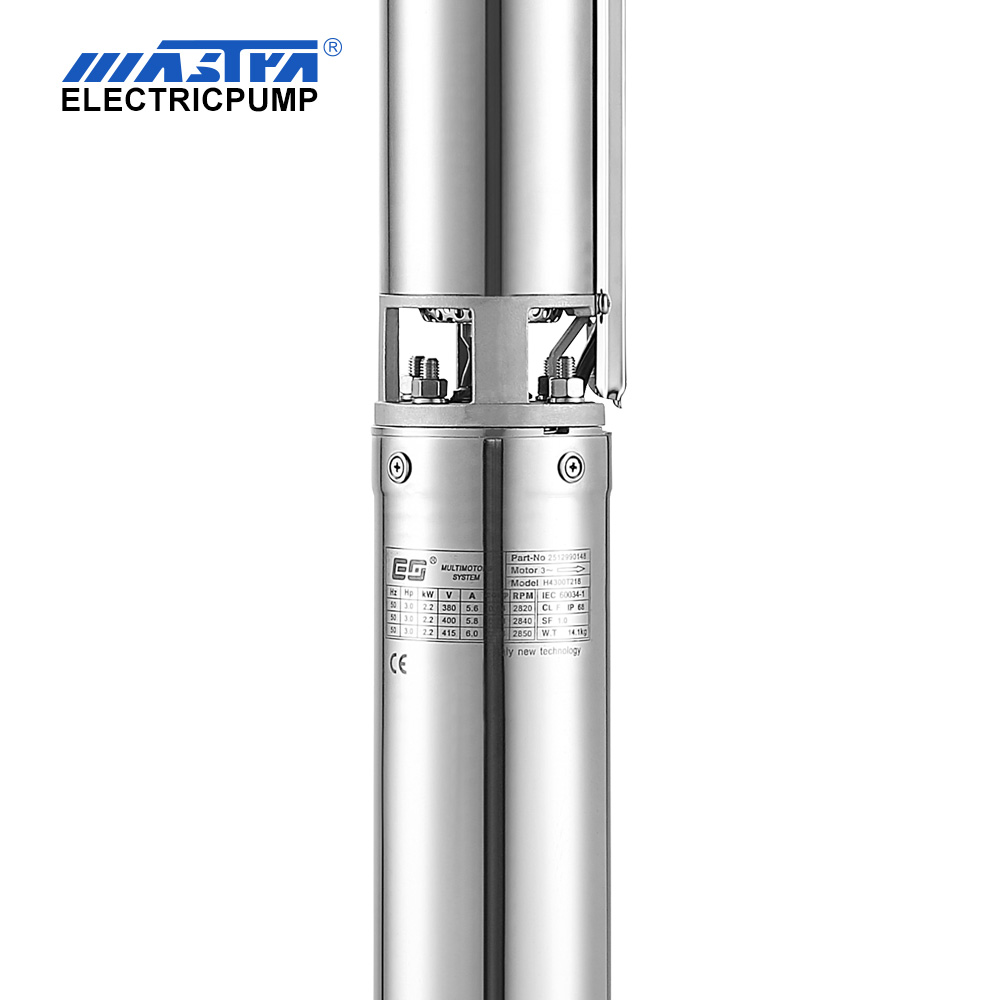 Mastra 4 Inch Submersible Pump - R95-ST Series 9 M³/h Rated Flow