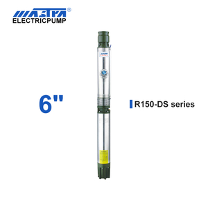 60Hz Mastra 6 inch Submersible Pump - R150-DS series dual power 220 bolts solar submersible pump