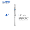 Mastra 4 inch stainless steel submersible pump - 4SP series 8 m³/h rated flow irrigation pump