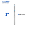 Mastra 3 inch stainless steel Submersible Pump - 3SP series 1 m³/h rated flow electric motor vibration