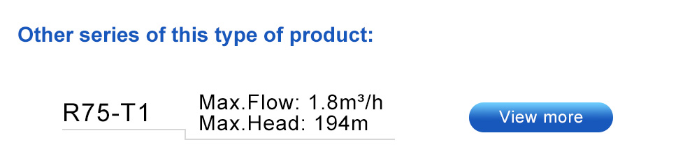submersible pump for well