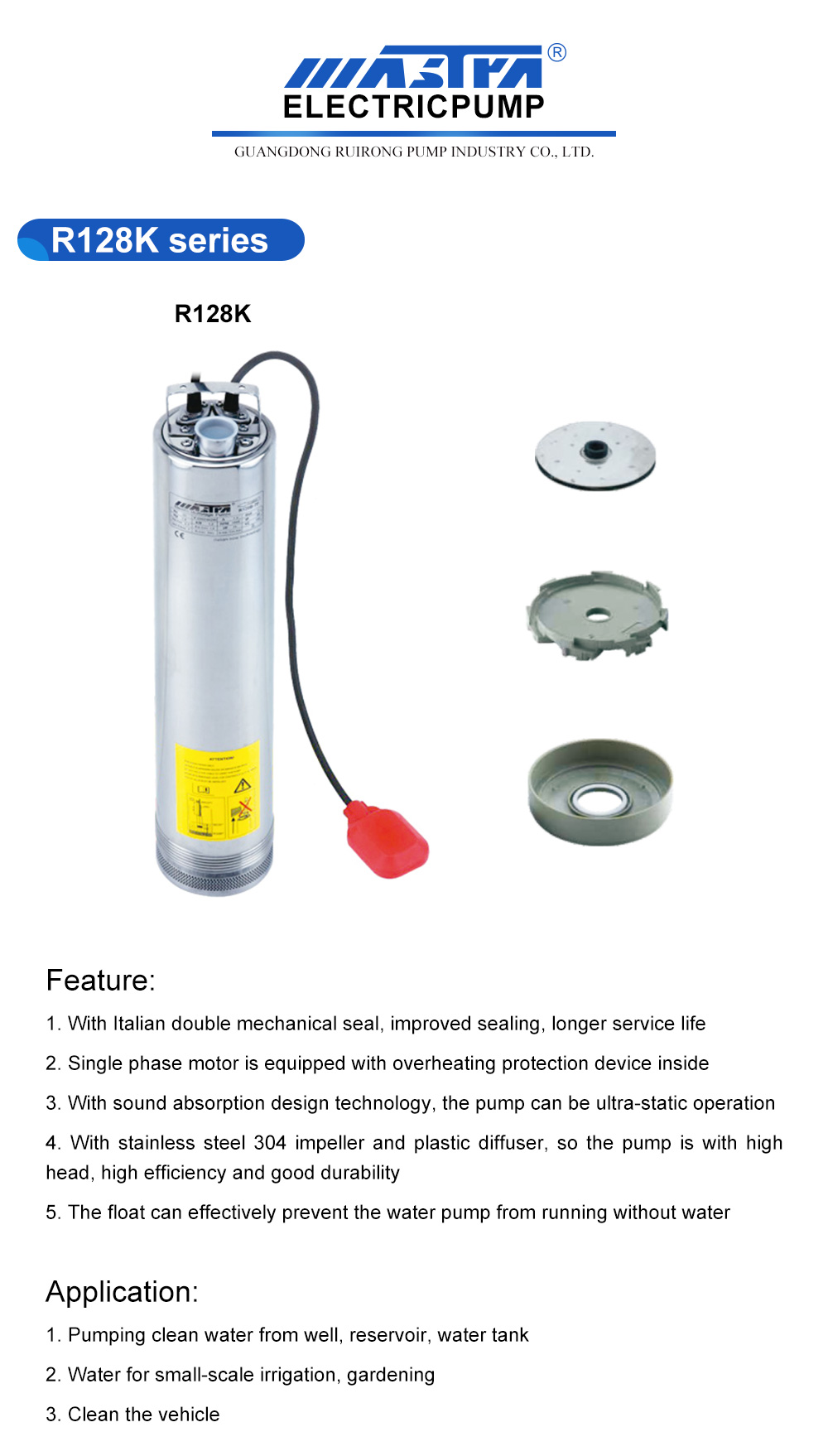 1.5 hp submersible well pump